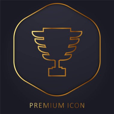 Ödül Ödülü Altın Hat prim logosu veya simgesi