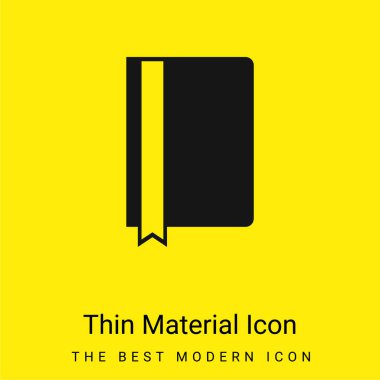 Yer İmi Kurdeleli Karanlık Kapak Kitabı En az sarı malzeme simgesi