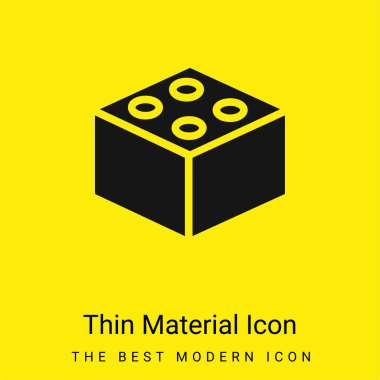 Tuğla minimal parlak madde simgesi