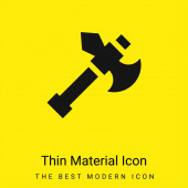 Ikona minimálního jasně žlutého materiálu