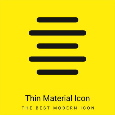 En az sarı madde simgesini hizala