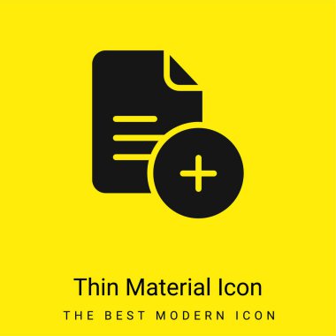 Dosya Asgari Parlak Madde Simgesi Ekle