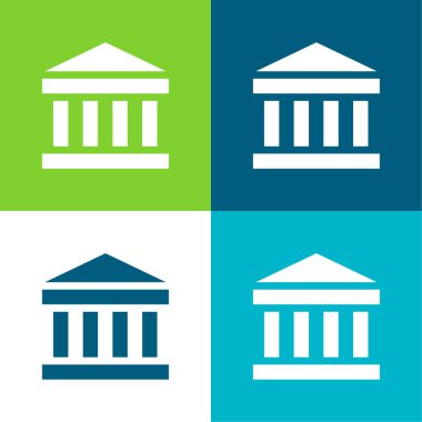 Düz Düz Düz Renk simgesi kümesi