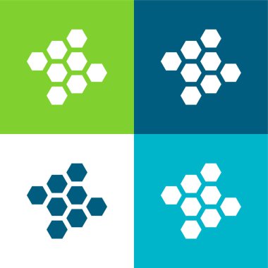 Bağ Düz Rengi en az simge kümesi