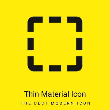 Asgari açık sarı madde simgesini dağıt