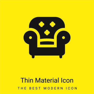 Koltuk Minimum Parlak Sarı Madde simgesi