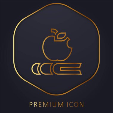 Elma hattı premium logosu veya simgesi