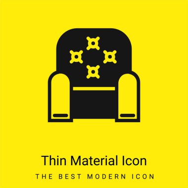 Koltuk Minimum Parlak Sarı Madde simgesi