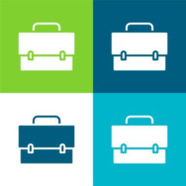 Poşet Düz Renk en az simge seti