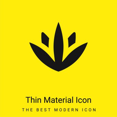 Agave minimal parlak madde simgesi