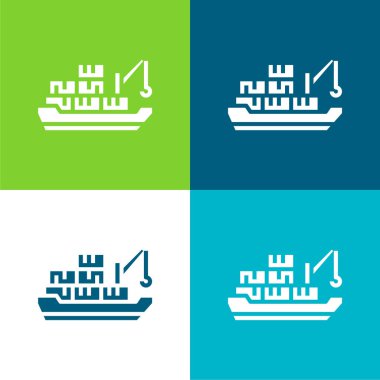 Düz Düz Düz Düz Renk simgesi kümesi