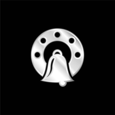 Gümüş kaplama metalik simge