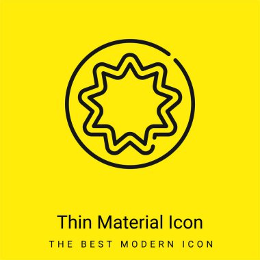 Bahaizm en az parlak sarı madde simgesi