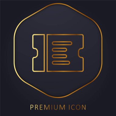 Biniş Kartı Altın Hat prim logosu veya simgesi