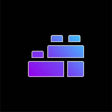 Mavi gradyan vektör simgesini engeller