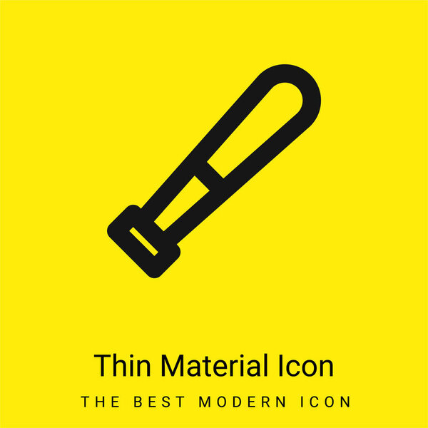 Иконка из ярко-желтого материала