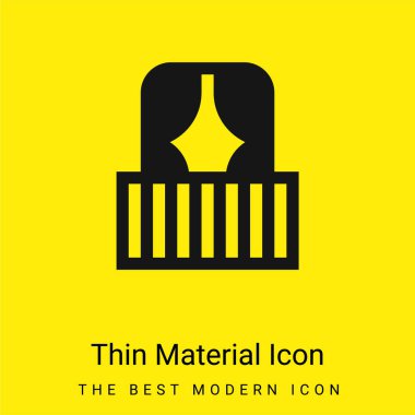 Balkon en az sarı madde simgesi