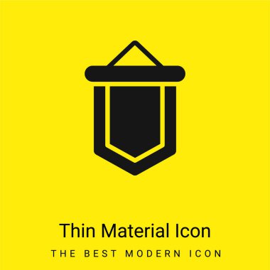 Sancak en az sarı madde simgesi