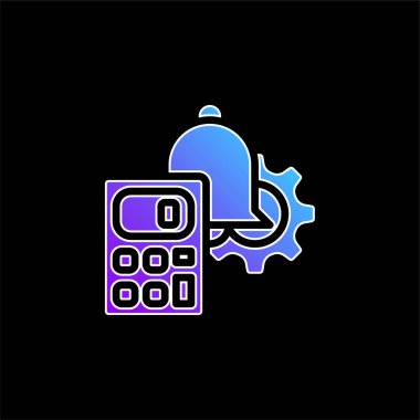 Mavi gradyan vektör simgesini denetle