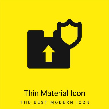 Kutu en az parlak sarı malzeme simgesi