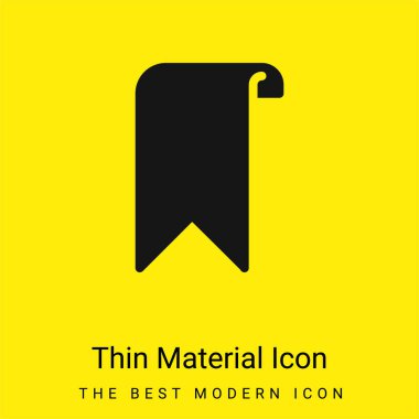 Yer imi en az parlak sarı madde simgesi