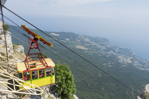 Канатная дорога в Ялте
