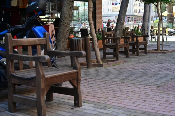 Gezellige Rustplaatsen Stad — Stockfoto