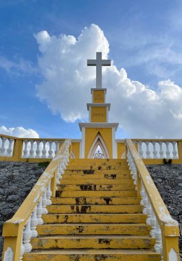 Bonaire - 23 Ocak 2021: Cruz Seru Largu. 