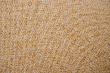 Bej kumaş dokusu arka plan, yakın plan. Üst görünüm.