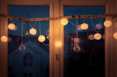 Parlak indow dekorasyon