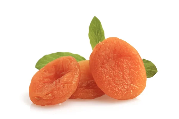 Dried apricots isolated — Stock Photo, Image