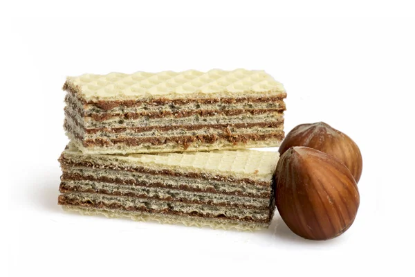 Hazelnut chocolate pastry — Stock Photo, Image