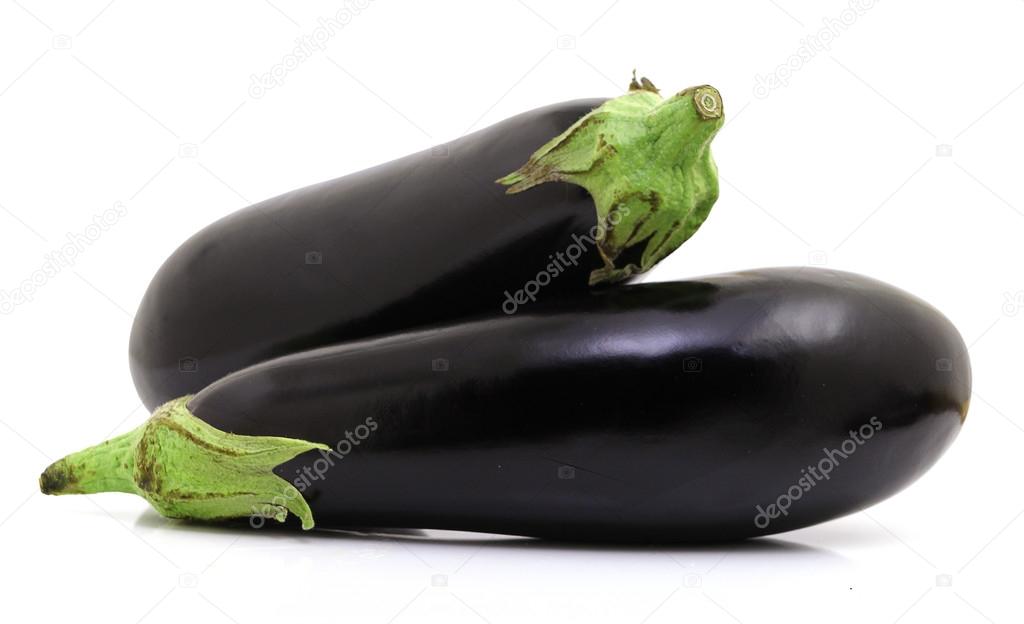 aubergine exempted isolated