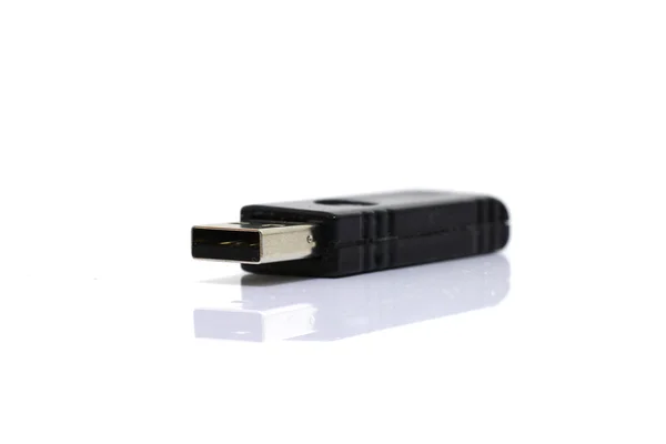 Beyaz arkaplanda usb çubuğu — Stok fotoğraf