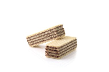 beyaz zemin üzerine bisküvi