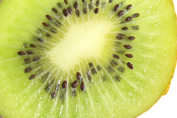 Kiwi řezy makro — Stock fotografie