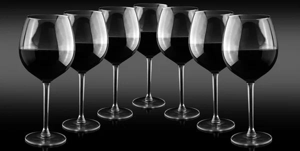 Verre de vin rouge — Photo