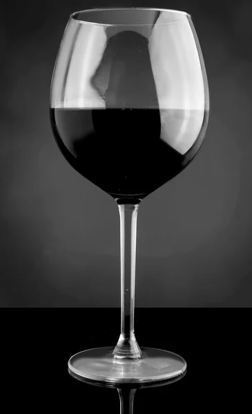Κόκκινο Weinglass — Φωτογραφία Αρχείου