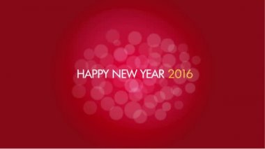 Yeni yıl 2016 konsepti