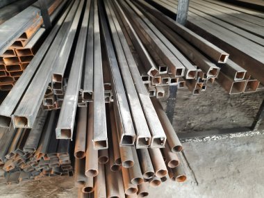 Çelik tüp, inşaat alanı için yüksek karbonlu metal tüp