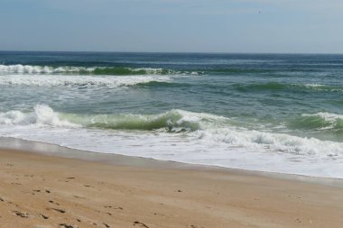 Florida sahilinin güzel okyanus manzarası