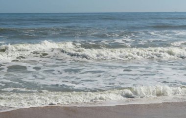 Florida sahilinin güzel okyanus manzarası