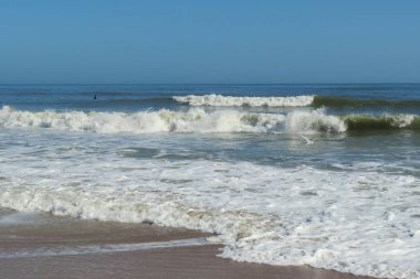 Florida sahilinin güzel okyanus manzarası