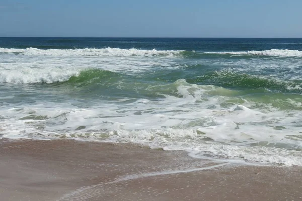 Belle Vue Sur Océan Sur Plage Floride — Photo