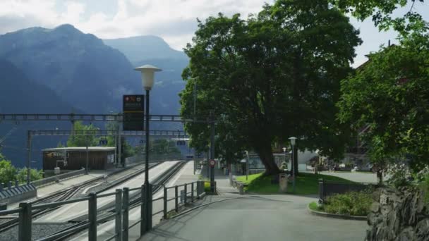 通往沃州火车站的小巷 — 图库视频影像