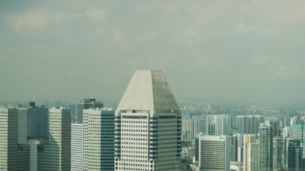 シンガポールのミレニアタワー — ストック動画