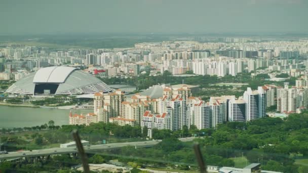 Национальный Стадион Сингапуре — стоковое видео