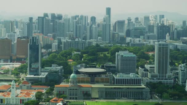 Фрагменти Про Піщаний Пейзаж Сінгапуру — стокове відео