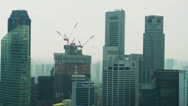 Footage Skyscrapers Singapore — ストック動画