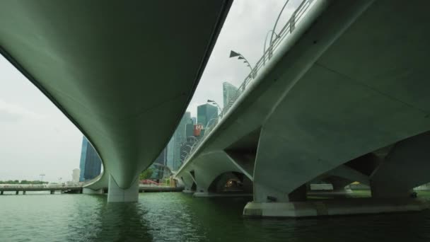 Bridges Seen Singapore — Vídeo de Stock